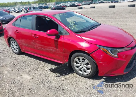 2021 Toyota Corolla Le from USA, damaged, VIN 5YFEPMAE4MP237749